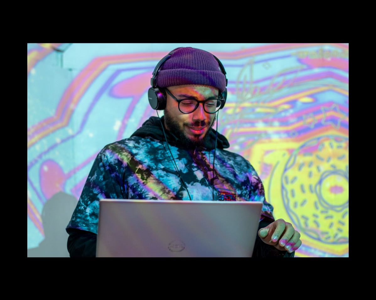 Boom Box Tie Dye Shirt